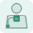 Foot health practitioner icon
